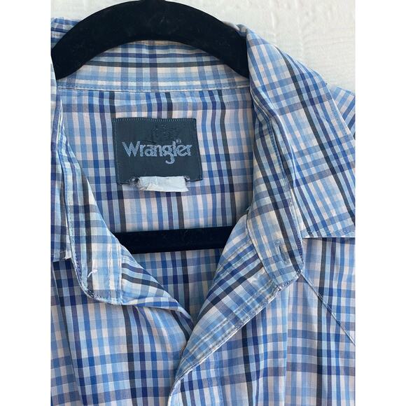 VTG Wrangler 1990's pearl snap western shirt 2X - Picture 4 of 6